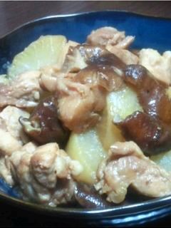 大根と鶏肉の煮物(やさしい味!)-レシピのメイン写真