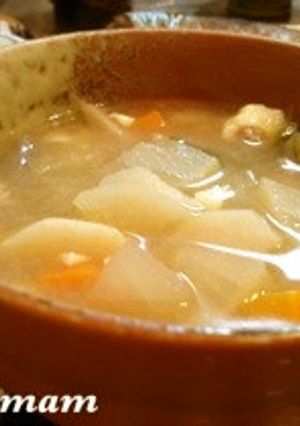ひと味ちがう！★にんにくin 具沢山豚汁-レシピのメイン写真