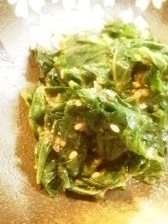 モロヘイヤの胡麻和え-レシピのメイン写真