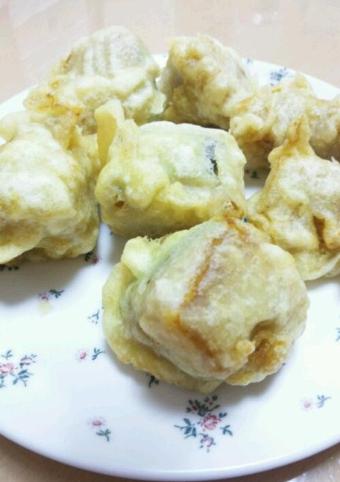 リメイク☆かぼちゃの煮物の天ぷら☆-レシピのメイン写真
