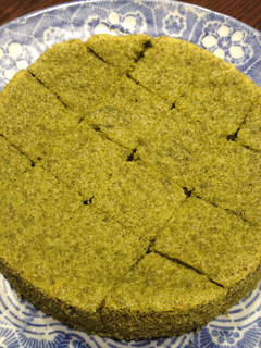 抹茶な蒸しケーキ-レシピのメイン写真
