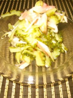 ゴーヤとみょうがの甘酢和え-レシピのメイン写真