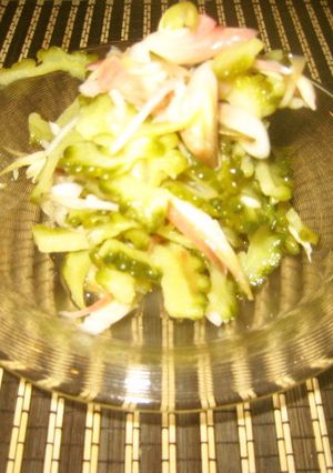 ゴーヤとみょうがの甘酢和え-レシピのメイン写真