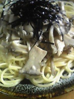 塩麹とキノコの和風クリームパスタ-レシピのメイン写真
