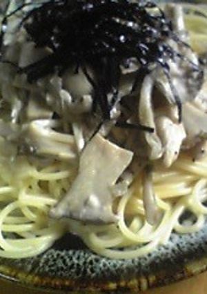 塩麹とキノコの和風クリームパスタ-レシピのメイン写真