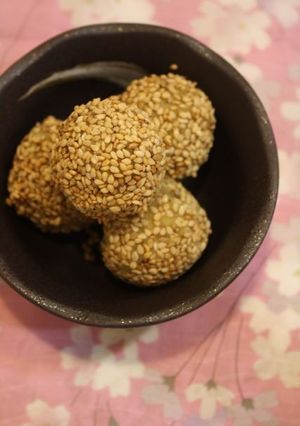 ＊さつまいもの胡麻団子＊-レシピのメイン写真