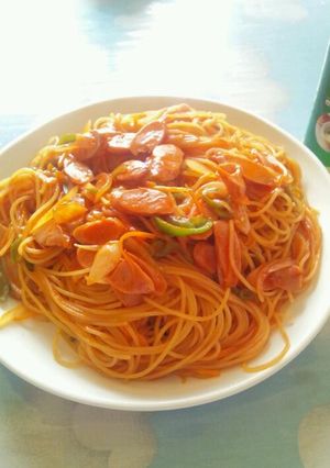 簡単ナポリタン-レシピのメイン写真