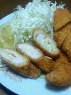 鶏ササミのタルタルソース詰めフライ-レシピのメイン写真