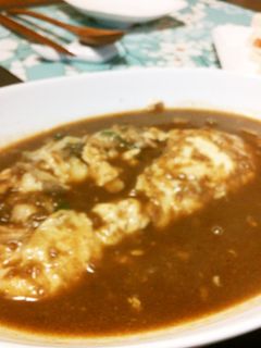 チーズオムレツ☆彡カレー。-レシピのメイン写真