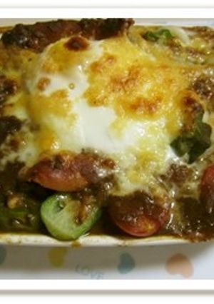 すき家のルーで作る焼きカレーうどん-レシピのメイン写真