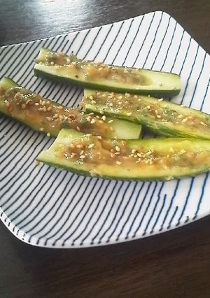 梅みそきゅうり-レシピのメイン写真