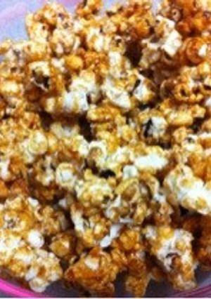 レンジで作るキャラメルポップコーン-レシピのメイン写真