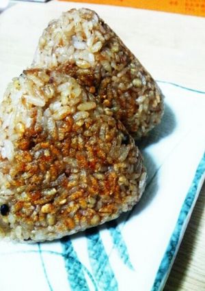 雑穀米で焼おにぎり-レシピのメイン写真