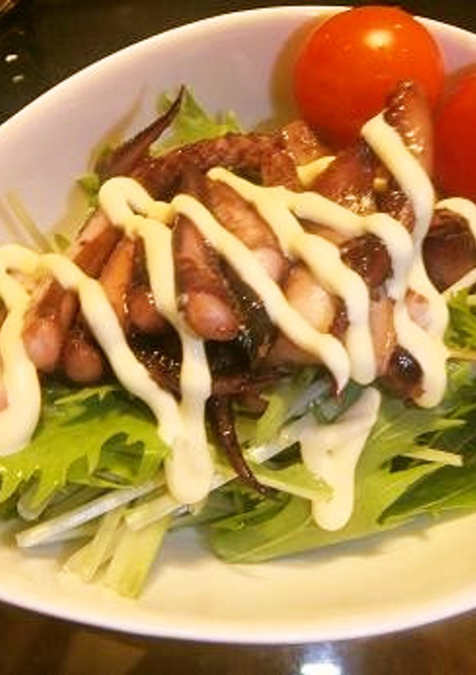 イカゲソのバター醤油の炒め物♪-レシピのメイン写真
