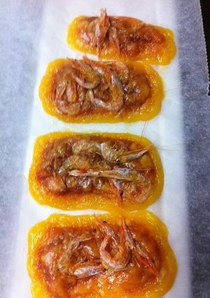 かんたん桜エビのせ焼きチーズ-レシピのメイン写真