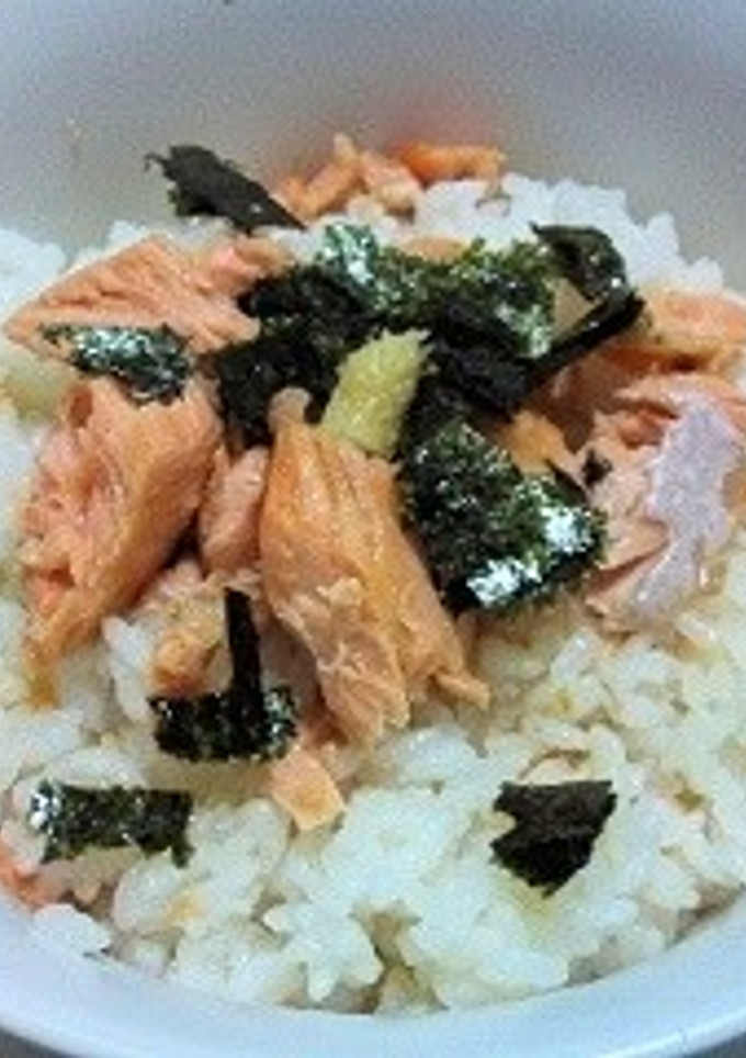 鮭のお茶漬け-レシピのメイン写真