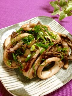 いかと舞茸のマヨ炒め✿-レシピのメイン写真