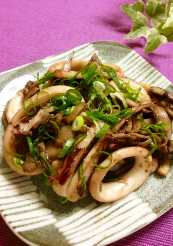 いかと舞茸のマヨ炒め✿-レシピのメイン写真