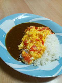 トマチースクランブルエッグのカレー-レシピのメイン写真