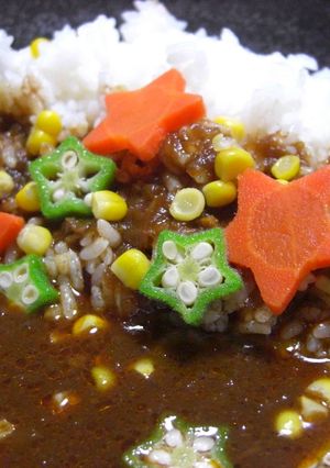 キラキラお星様カレー♪-レシピのメイン写真