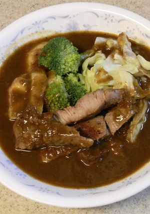ポークステーキのカレーソース添え☆-レシピのメイン写真