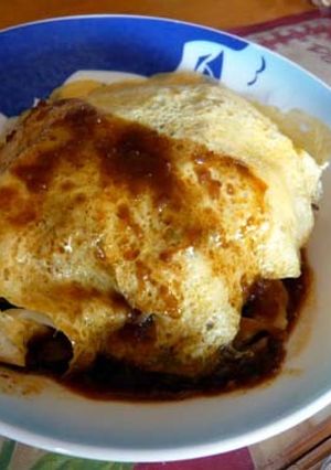 オムソバカレー-レシピのメイン写真