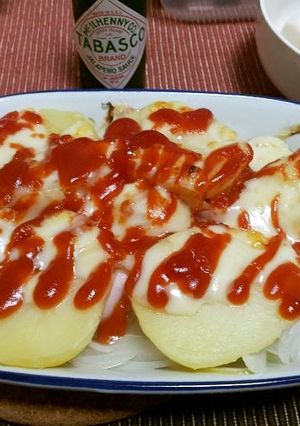 玉ねぎとジャガイモのとろーりチーズ焼き-レシピのメイン写真