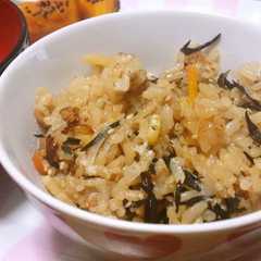 A picture of 栄養満点！ひじきの炊き込みご飯.