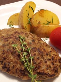 旦那の好きなハーブハンバーグ-レシピのメイン写真