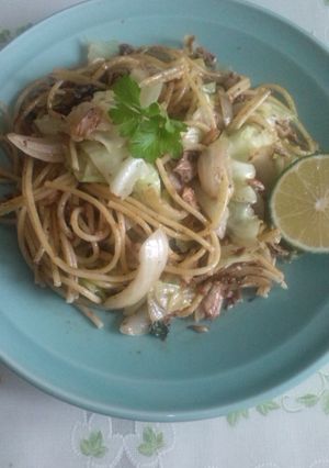 絶品!秋刀魚パスタ-レシピのメイン写真