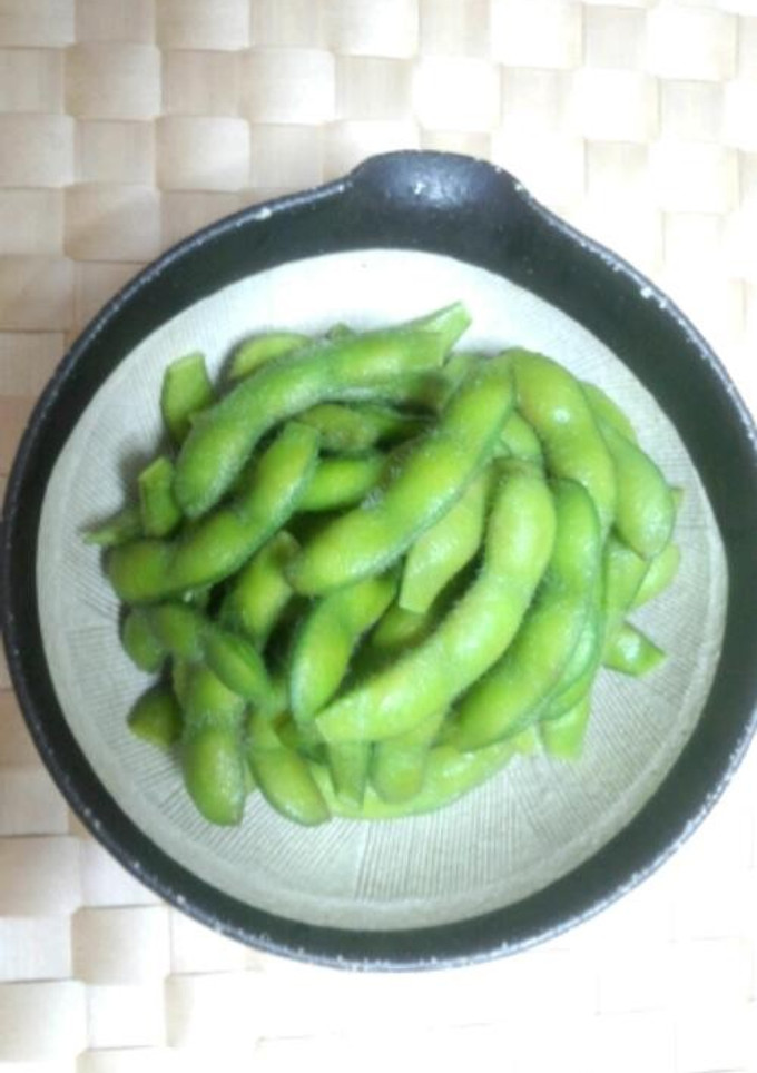 白だしで茹でる枝豆！-レシピのメイン写真