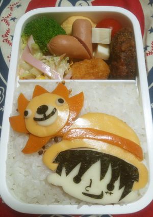 ★☆キャラ弁:ワンピース弁当☆★-レシピのメイン写真