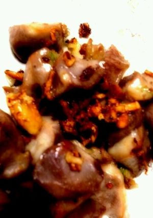 簡単･砂肝の香味炒め-レシピのメイン写真