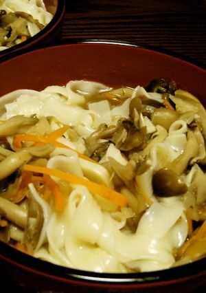 もりもりキノコうどん-レシピのメイン写真
