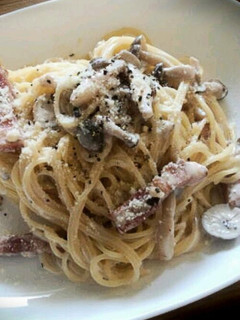 きのことベーコンのクリームパスタ-レシピのメイン写真