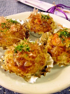 じゃが芋餅のたこ焼き風♫-レシピのメイン写真