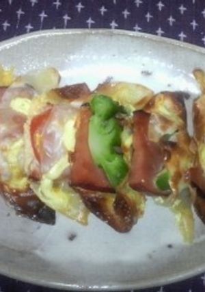 餃子皮でできたプチピザ-レシピのメイン写真