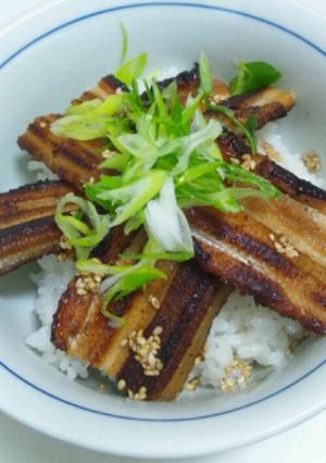 あなごの塩だれ丼-レシピのメイン写真