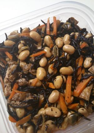 ひじきの煮物-レシピのメイン写真