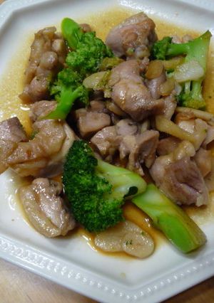 鶏とブロッコリーの中華炒め-レシピのメイン写真