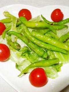 キャベツ&甘長ししとうの塩麹炒め★-レシピのメイン写真