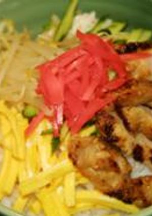 冷やし中華丼-レシピのメイン写真