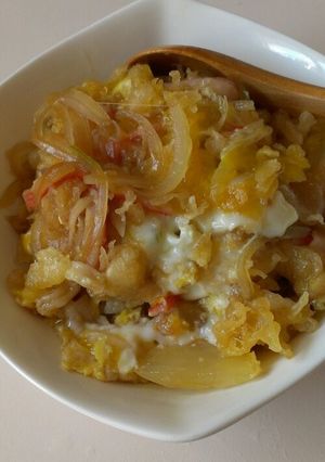 こくうまっ！揚げ玉とたまごの丼-レシピのメイン写真