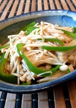 レンジで即行1品！えのきの柚子胡椒ポン酢-レシピのメイン写真