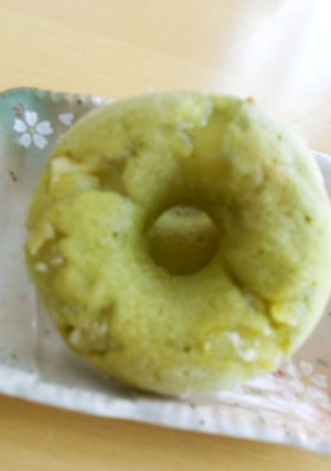 抹茶と栗のヘルシー焼きドーナツ-レシピのメイン写真