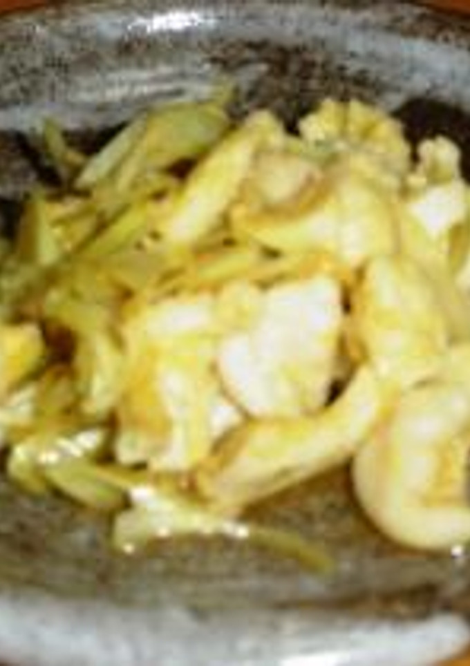 鶏皮の和え物-レシピのメイン写真