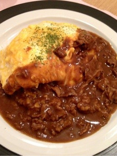 炊飯器で時間短縮!ハヤシオムライス☆-レシピのメイン写真