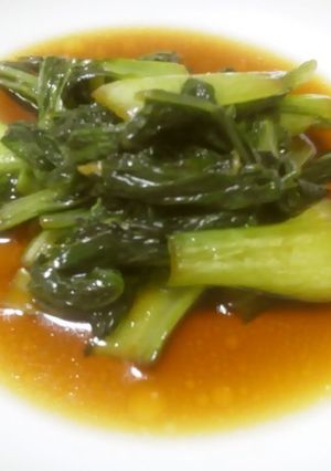 チンゲン菜炒め～味付けは醤油のみ-レシピのメイン写真