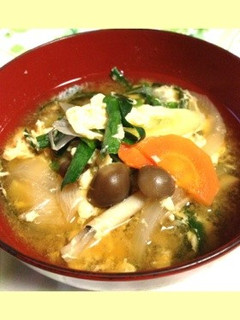 ニラたま味噌汁★-レシピのメイン写真