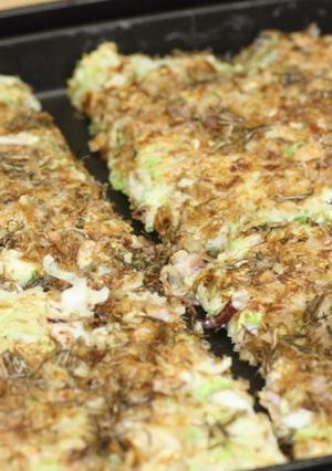 かつお節 たっぷりのお好み焼き-レシピのメイン写真